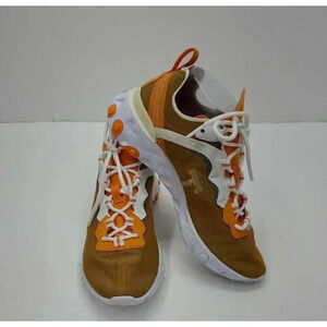 Nike React UT Sneaker Shoes Women's Size 6.5 University of Tennessee Orange
